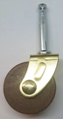 Carro de madera de 1,625" (1-5/8) pulgadas carro silla rueda latón antiguo vintage o... Foto 1 de 4