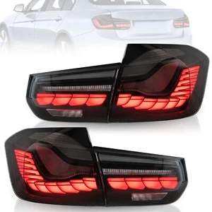 LED Tail Lights For 2012-2018 BMW 3 Series F30 F35 F80 Sequential Rear Lamps L+R - Picture 1 of 7