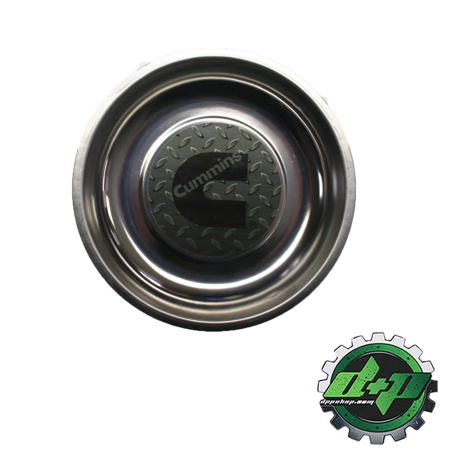 Bandeja magnética Cummins de 6" redonda tornillo magnético tuerca soporte organizador de platos Foto 1 de 1