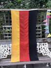 Large Germany German Flag 6'x3' Panel Sewn Sleeved Hem 184 x 92cm