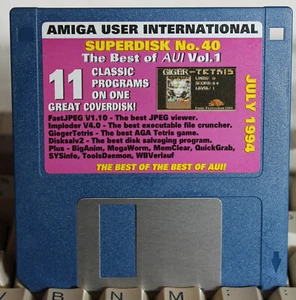 Amiga User International aui SuperDisk 40 (Jul 1994) - Bild 1 von 1