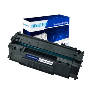 1 PK Black Toner Cartridge Q7553A For HP LaserJet P2015dn P2015N P2014DN P2014X - Picture 1 of 20