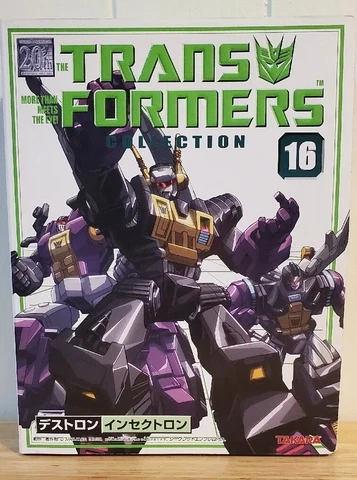Takara Transformers Collection #16 INSECTRONS Insecticons G1 Reissue Cover