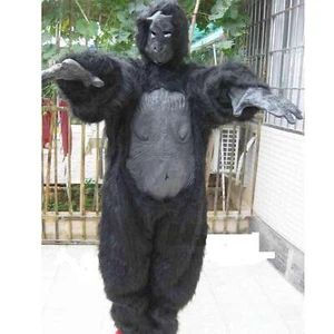 Schimpansenkostüm Halloween Outfits Gorilla Kostüm für Party Bühnenaufführung - Bild 1 von 7