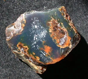 Beautiful Purple Violet AMBER Fossil Gemstone Large 39 gram Piece - Picture 1 of 9