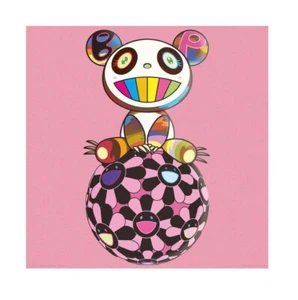 Takashi Murakami x BLACKPINK collaboration limited poster ed1000 pink - Picture 1 of 6