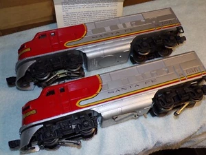 Vintage Original Lionel 2383 Santa Fe F3 AA Double Motor Diesel HIGH CONDITION - Picture 1 of 16