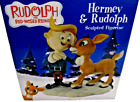 Rudolph Hermey & Rudolph Island of Misfit Toys 1992 Enesco Figurine in Box