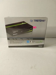 TRENDnet TE100 TE100S50G 5-Ports GreenNet External Switch - NEW - Picture 1 of 6