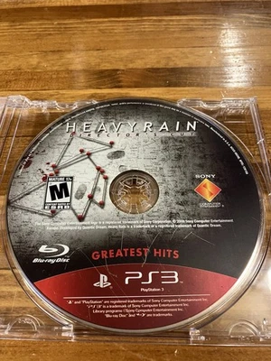 2011 SONY PLAYSTATION 3 PS3 HEAVY RAIN DIRECTOR'S CUT GREATEST HITS SEALED - Image 1 of 2