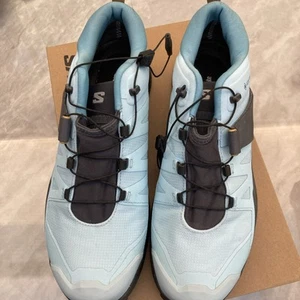 SALOMON Hombres X ULTRA 4 GTX W Caminar Senderismo Zapatos Azul Cristal 8.5UK - Imagen 1 de 12