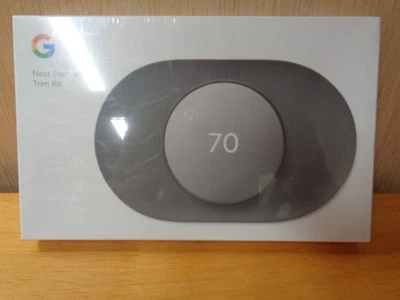 Google Nest Thermostat Trim Kit GZZN7 GA02086-US - Charcoal Brand New - Image 1 of 4