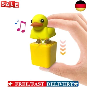 Cute Duck Fidget Toy Keychain Keyboard Fidget Keychain Finger Clicker Toys *NEW - Afbeelding 1 van 11
