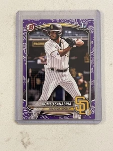 Romeo Sanabria  /199  1st Bowman   #1220CRS - Picture 1 of 3