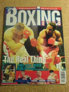 BOXING NEWS - 10 Oct 1997 - LEWIS GOLOTA - Picture 1 of 1