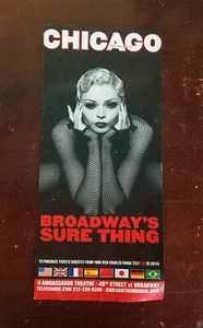 Chicago The Musical Promo Flyer - Bild 1 von 2