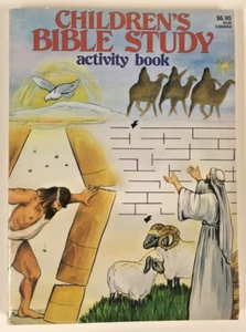 Children's Activity Bible Study: Ages 7 and Up - Paperback - NEW OLD STOCK - Picture 1 of 7