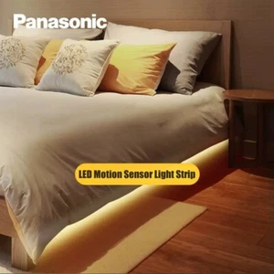Panasonic 6V/12V LED-Bewegungssensor-Lichtleiste Schlafzimmer Batterie/Netzteil - Picture 1 of 15