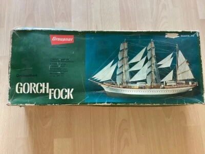 Rarität, Selten, Kellerfund, Graupner Dreimastbark Gorch  Fock, Best. Nr. 2113 - Bild 1 von 3