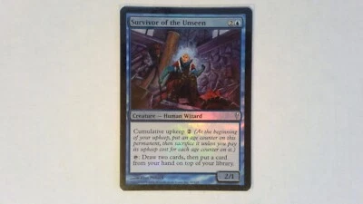 Foil  Survivor of the Unseen	 Coldsnap - Magic the Gathering Blue - Image 1 of 2