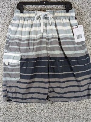 NBN Gear Bañador Para Hombre XXL Rayas Natación Surf Playa Ropa Nuevo con Etiquetas Foto 1 de 4