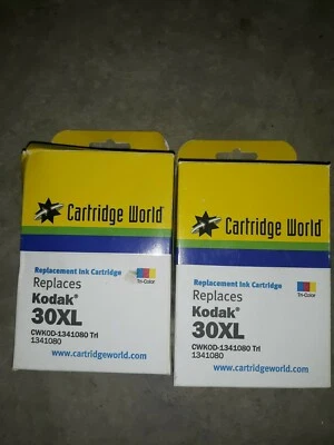 2 1341080 30XL Color High Yield Inkjet Cartridge for Kodak #30XL C110 C310 C315 - Image 1 of 2