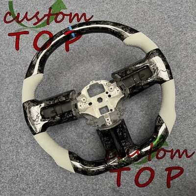 Fit For Ford Mustang GT 2010 2011 2012 2013 2014 Carbon Fiber Steering Wheel - Image 1 of 4