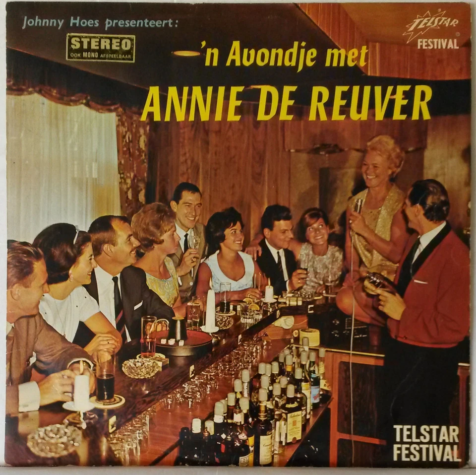 Annie de Reuver 'N Avondje Met RARE Telstar Festival LP Dutch Singer Johnny Hoes - Image 1 of 2