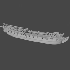 Fragata clase Raleigh de Estados Unidos 1/1200 (32 cañones), 1776-83 - Imagen 1 de 1
