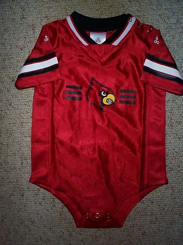ADIDAS Louisville Cardinals ncaa INFANT BABY NEWBORN Jersey 24M M 24 Months Cover