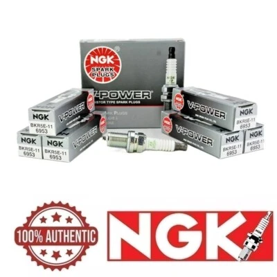 Bujías NGK "V-POWER" (Juego de 6) 2003-2009 para Kia Sorento 3.8L 3.3L 3.5L V6 Foto 1 de 2