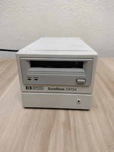 HP C1556C SureStore DAT24 External SCSI Tape Drive C1556-60003 *NO POWER* - Picture 1 of 5