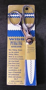 Vintage WISS Pinking Shears, NIB - Picture 1 of 9