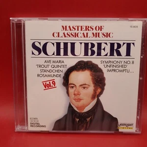 CD - Masters Of Classical Music Vol. 9 - Franz Schubert REAL PHOTOS Free Ship - Bild 1 von 3