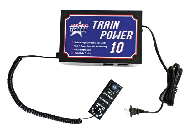 USA Trains G RTP-10 10 Amp Walk Around Power Supply w/Momentum, Walkaround RTP10 - Image 1 of 1