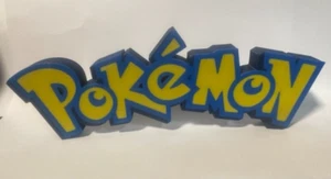 Pokemon Sign -Hang Or Stand Decoration - Free Shipping 8 inch sign - Picture 1 of 3