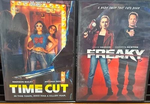 Time Cut/ Freaky *UNSEALED* DVD Lot - Imagen 1 de 1
