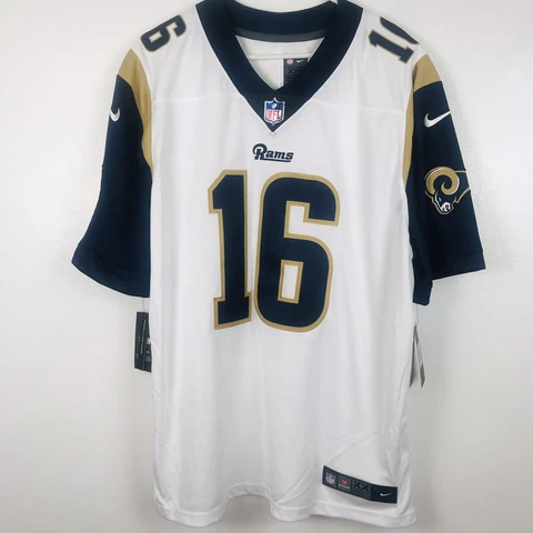 Nike Jersey LA Rams Jared Goff Stitched NFL White Sz XL New 851501-103 $150 Cover