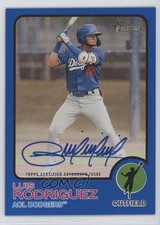 2022 Heritage Minor League Edition Real One Blue Border /99 Luis Rodriguez Auto