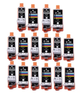 16P PGI-35 CLI-36 Replacement Ink Cartridges for Canon iP100 iP110 TR150 Printer - Picture 1 of 1