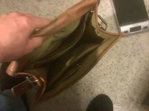 Leather Satchel Backpack - Picture 1 of 9
