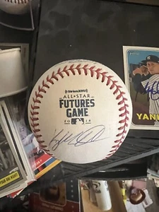 RYAN MOUNTCASTLE Baltimore ORIOLES FIRMATO AUTOGRAFO 2018 FUTURES GIOCO BASEBALL - Foto 1 di 2