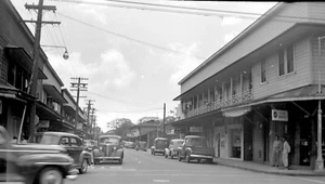 Hawaii 1940's Black and White  Digital Images with Negatives (7) - Boats - Picture 1 of 7