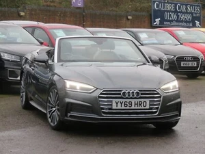 Audi A5 Convertible 2.0TDI 40 S Line 2dr S Tronic Automatic Daytona Grey - Picture 1 of 24