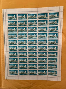 Francobolli Medio Oriente da collezione, foglio completo di francobolli presidente iracheno anni 60 visita - Foto 1 di 1