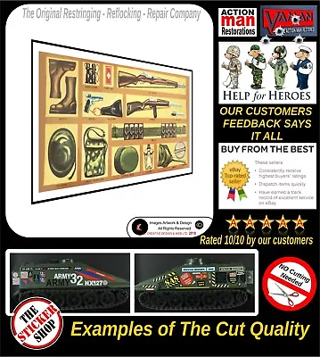 Vaman Action Man Locker Box Printed Card Insert Reptoduction 2024