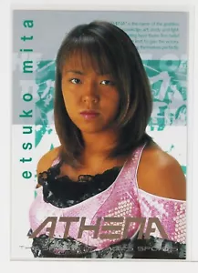 ETSUKO MITA No.51 - FIGHTING GODDESS ATHENA Women's Pro-Wrestling Card - Picture 1 of 3