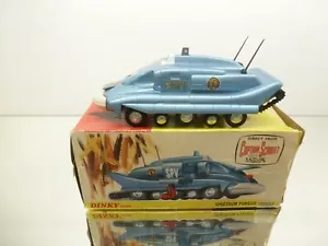 DINKY TOYS 104 CAPTAIN SCARLET SPECTRUM PERSUIT VEHICLE - L16.0cm - GOOD IN BOX - Imagen 1 de 12
