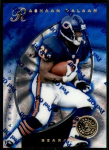 Rashaan Salaam 1997 Pinnacle Totally Certified Platinum Blue #117 /2499 Bears - Picture 1 of 2