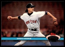 1991 Stadium Club Greg Harris Boston Red Sox #324